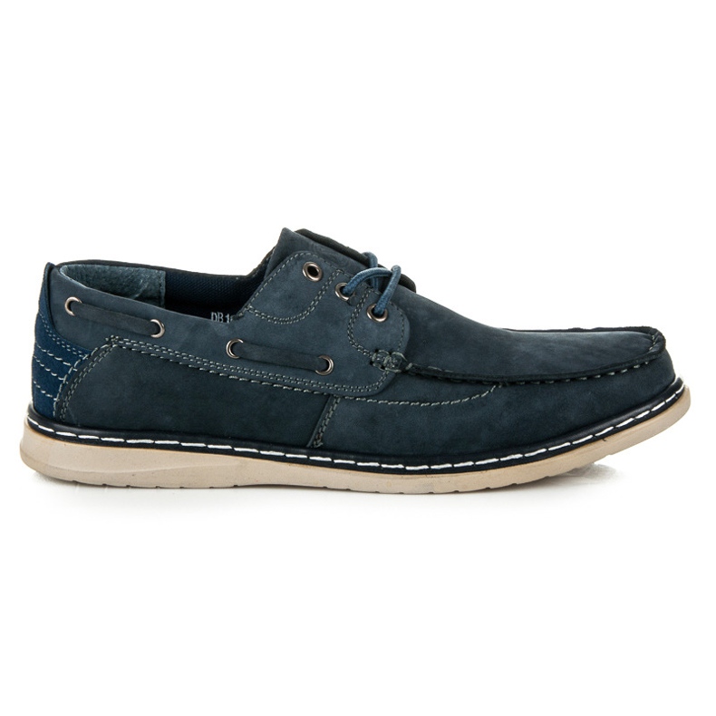 New Age Loaferice s vezanjem plava