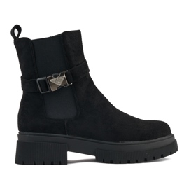 Crne ženske gležnjače crna