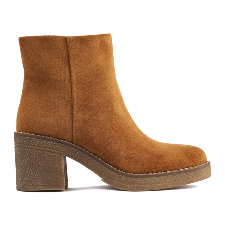 Smeđe ženske gležnjače smeđa