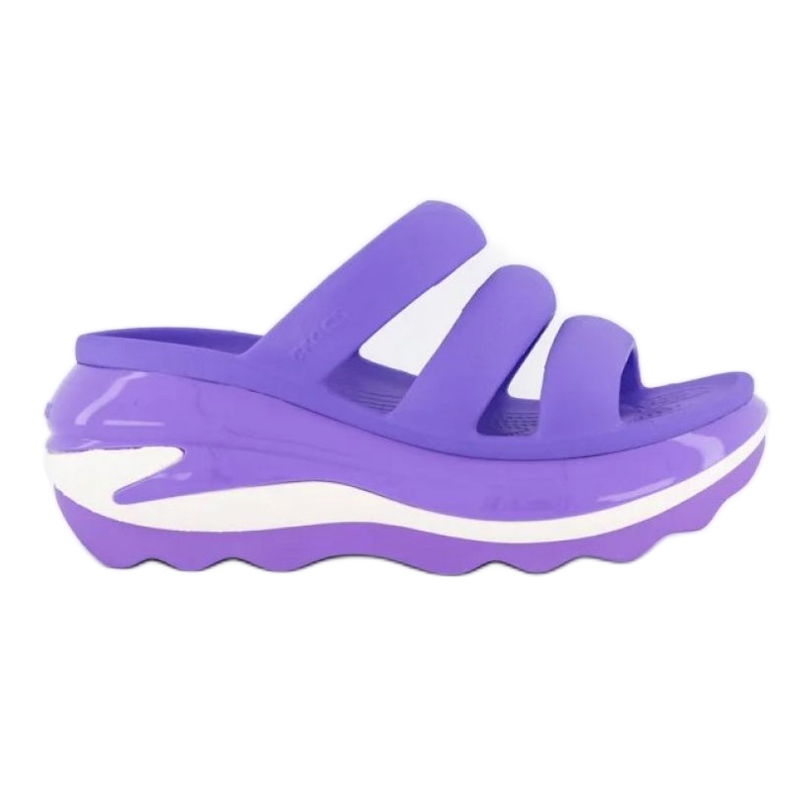 Crocs Mega Crush klompe s tri remena 209842-5AJ ljubičasta