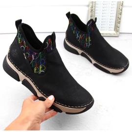 Udobne Rieker 45957-00 W RKR697 crna