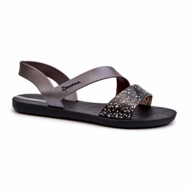 Ženske sandale 82429 Ipanema Vibe Sandal Fem crne i srebrne crna