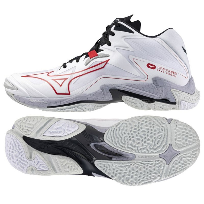 Cipele Mizuno Wave Lightning Z8 Mid V1GA240596 bijela