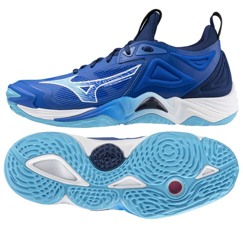 Cipele Mizuno Wave Momentum 3 V1GA231201 plava