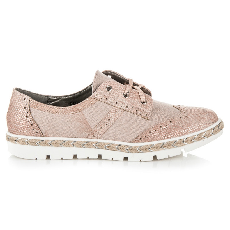 Kylie cipele na vezanje ružičasta