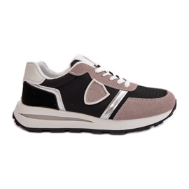 Ženske tenisice sa svjetlucavim crnim Velaniela crna