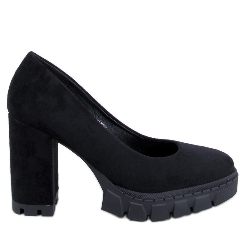 Angela crne cipele s visokom petom i platformom crno