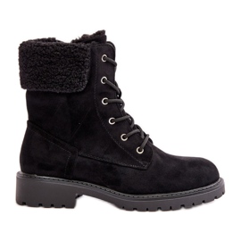 Ženske izolirane radničke čizme s patentnim zatvaračem crne Mivael crna