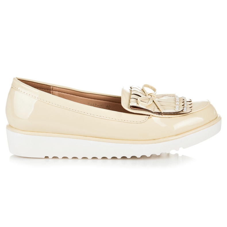 Žute lakirane VICES cipele žuta boja