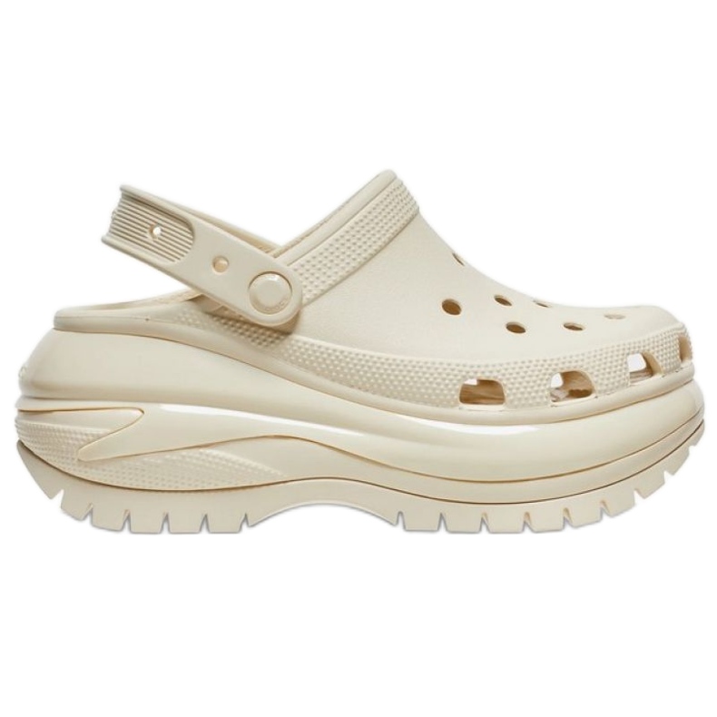 Crocs Mega Crush klompa 207988-2Y2 bež