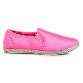 Balada Slip On Espadrilles ružičasta