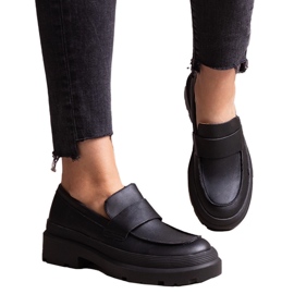 Crne cipele od eko kože Seraphin crna