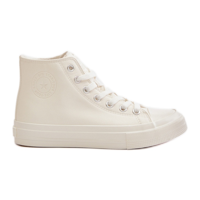 Ženske izolirane tenisice od eko kože Bijela Big Star OO274932