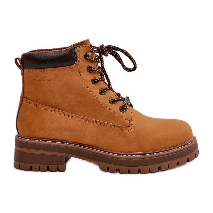 Ženske izolirane čizme Big Star OO274A288 Camel smeđa