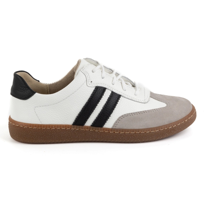 Olivier Ženske kožne cipele Style 1259 bijele tenisice bijela