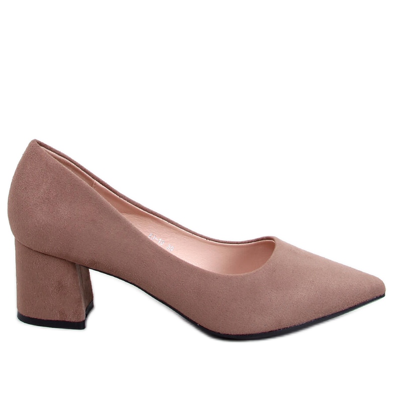 Farrin kaki cipele s niskom petom smeđa