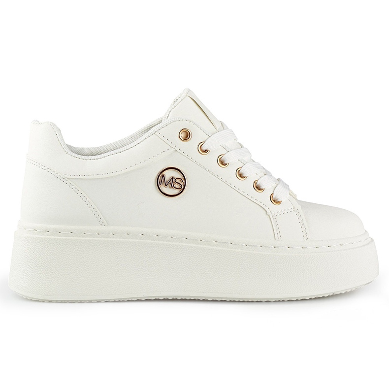 Bijele ženske tenisice sa debelim đonom bijela