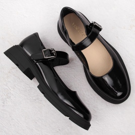 Ženske crne lakirane cipele Vinceza 62179 crna