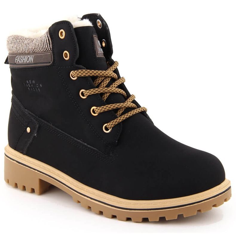 Ženske crne čizme Potocki 97301 crno