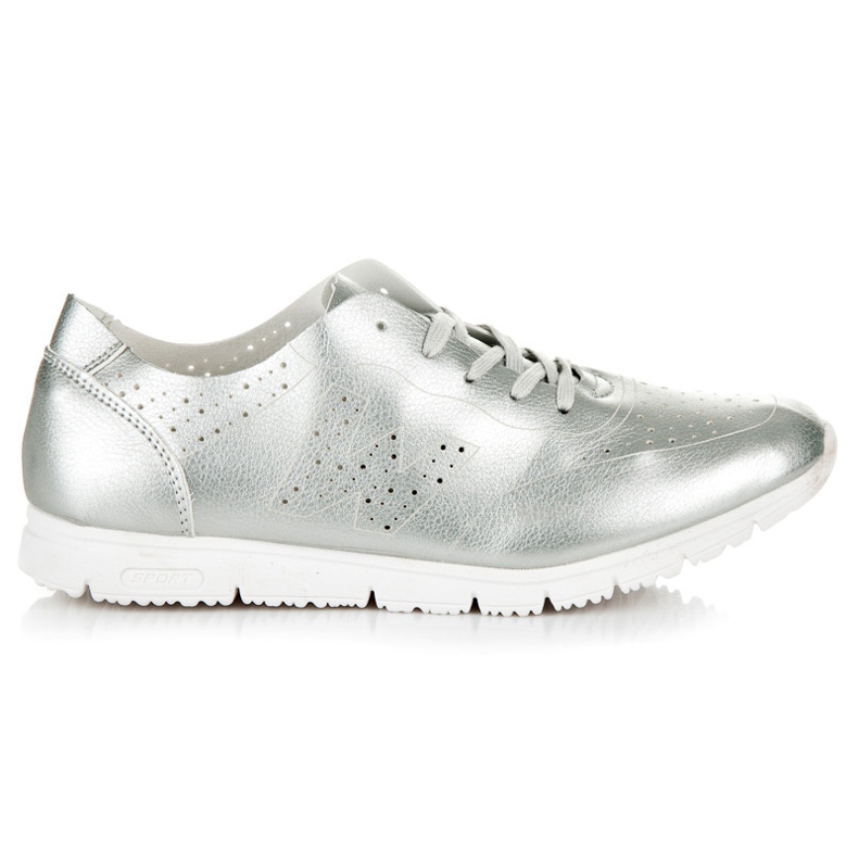 Srebrne tenisice siva