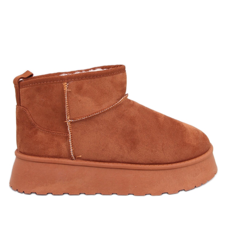 Rodmans Camel kratke cipele s platformom smeđa