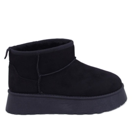 Rodmans Crne kratke cipele s platformom crna