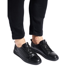 Muške crne sportske cipele crna