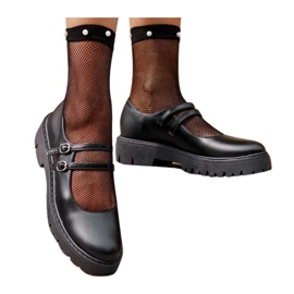 Ženske cipele s remenčićima crne Rialuna crna