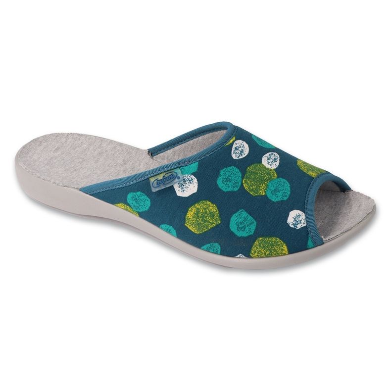 Befado ženske papuče s pu uzorcima 255D003 zelene zelena