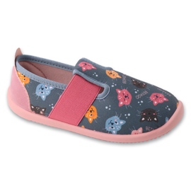 Befado dječje papuče, elastični donji dio, 901X020, sive siva