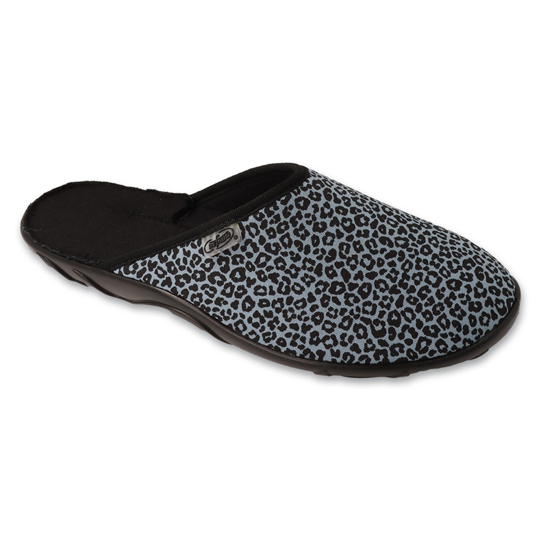Befado ženske papuče sa animal printom 235D205 sivo/crne siva