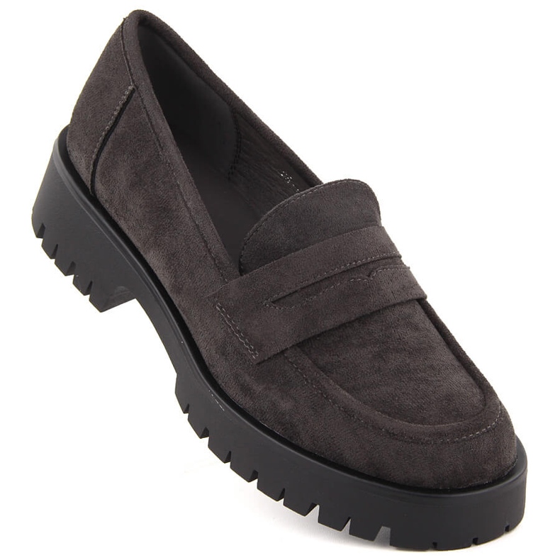 Ženske antilop mokasine, sive Potocki 12437 siva