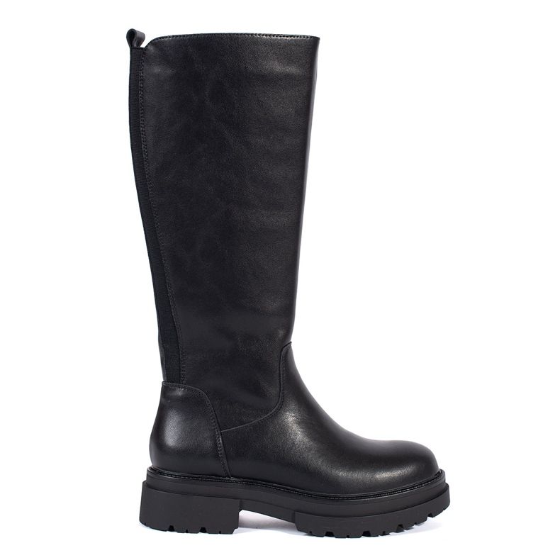 Crne ženske čizme Sergio Leone crno