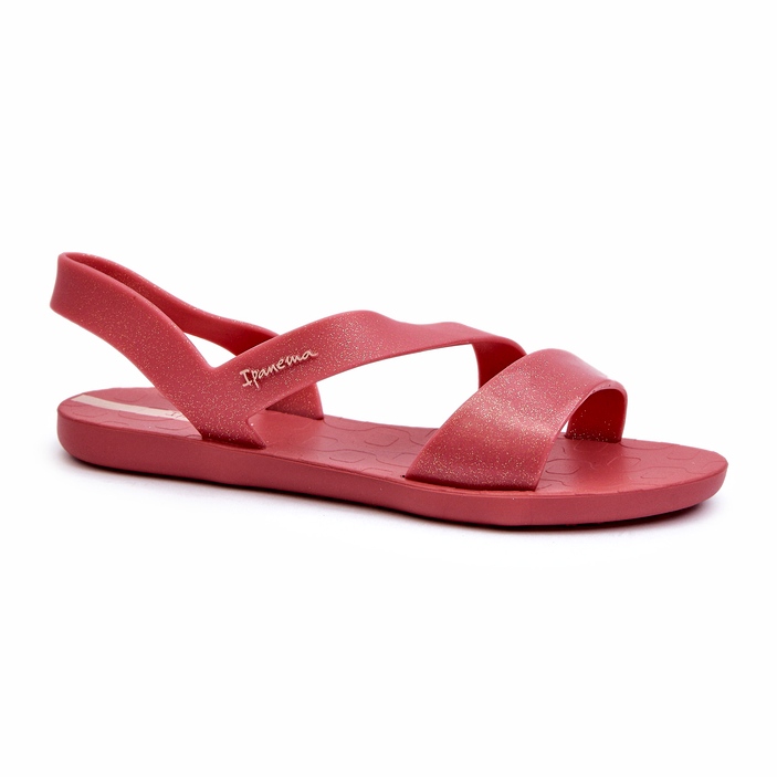 Ženske sandale sa šljokicama 82429 Ipanema Vibe Sandal Fem Pink ružičasta
