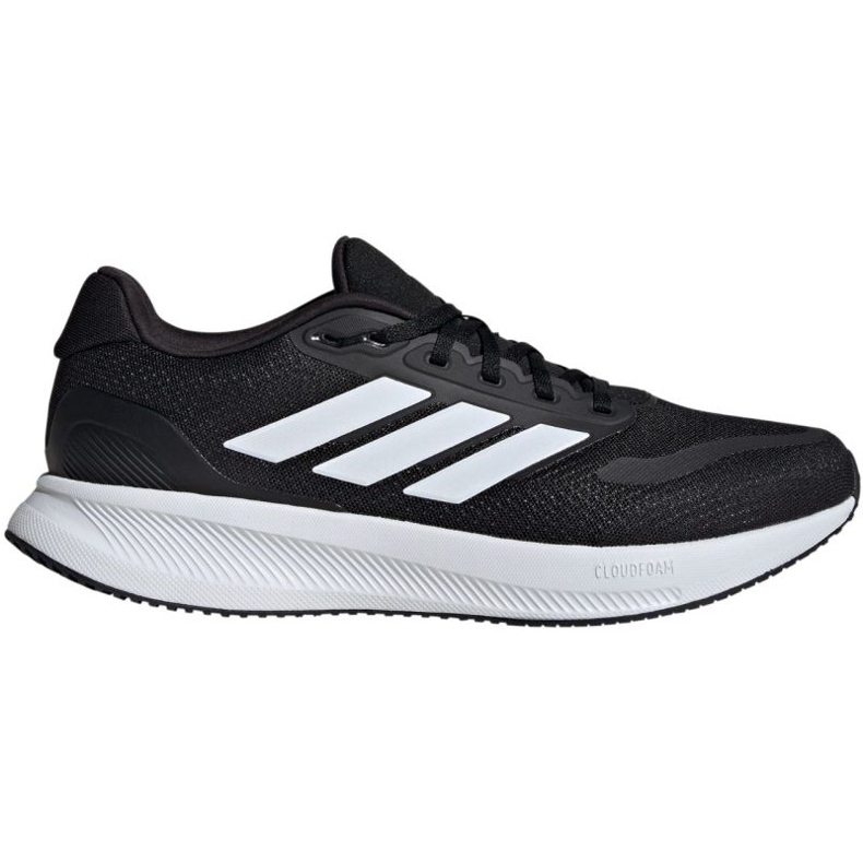 Adidas tenisice za trčanje Runfalcon 5 Wide Running IE0552 crno