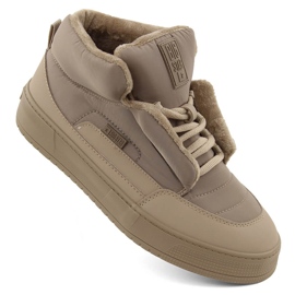 Bež ženske izolirane čizme Big Star OO274A532