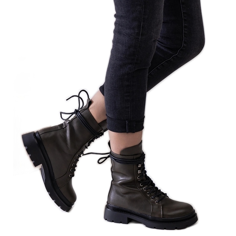 Zelene izolirane planinarske čizme marke Tuima zelena