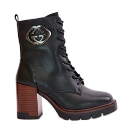 Vinceza 58359 Ženske izolirane čizme na visoku petu, crne crna