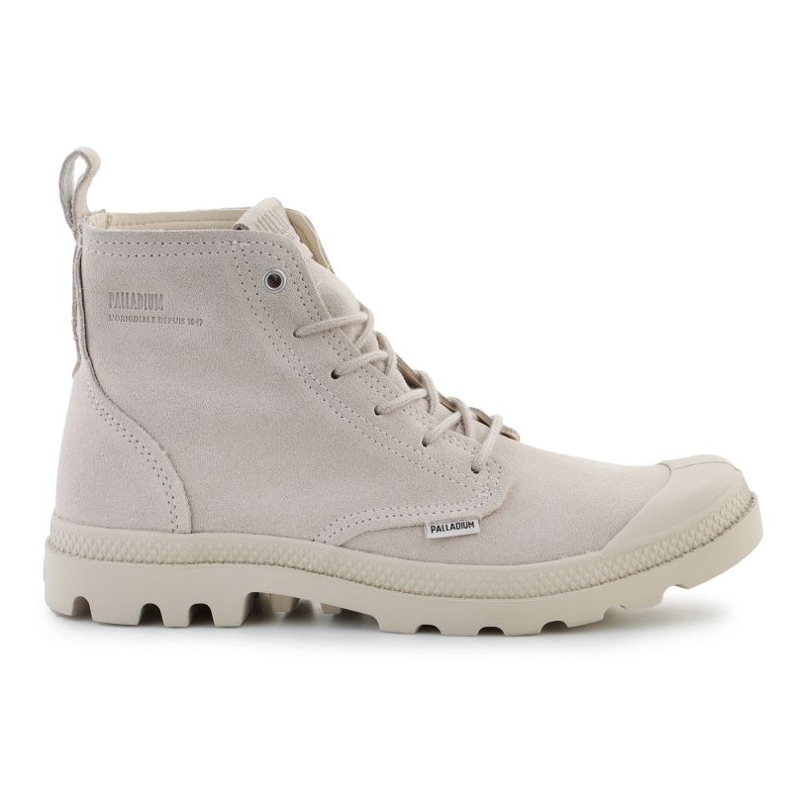 Cipele Palladium Pampa Hi Skin U 74379-155-M White Cap Grey bež