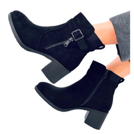 Klasične gležnjače na visoku petu Crne crno