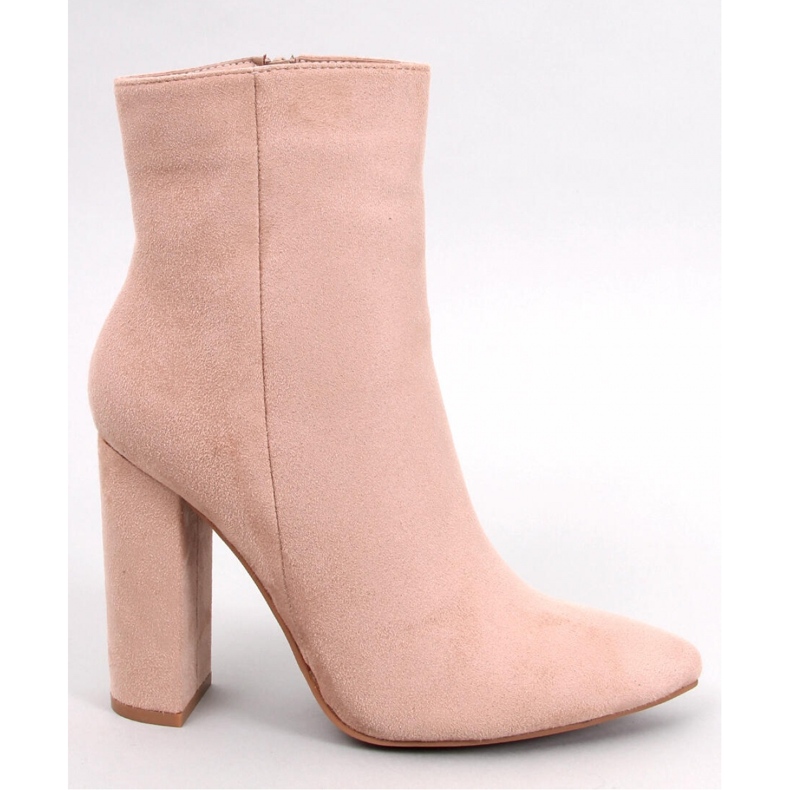 Rivers Kaki gležnjače na visoku petu - Inello bež