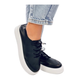 Crne ažur tenisice crna