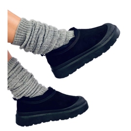 Ženske kratke čizme za snijeg Crne crna