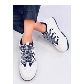 Allman crne ženske tenisice - Inello bijela