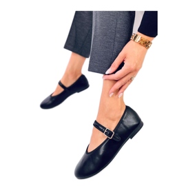 Balerinke s crnim remenom crna