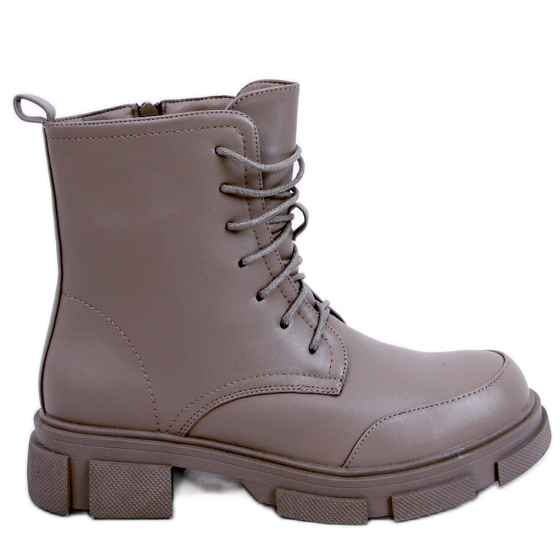 Coley Olive gležnjače na vezanje - Inello zelena