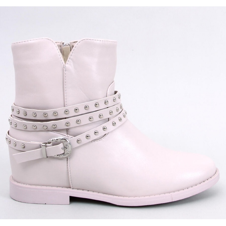 Bež gležnjače na klin Stovall - Inello