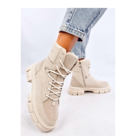 Torey White izolirane gležnjače na vezanje - Inello bež