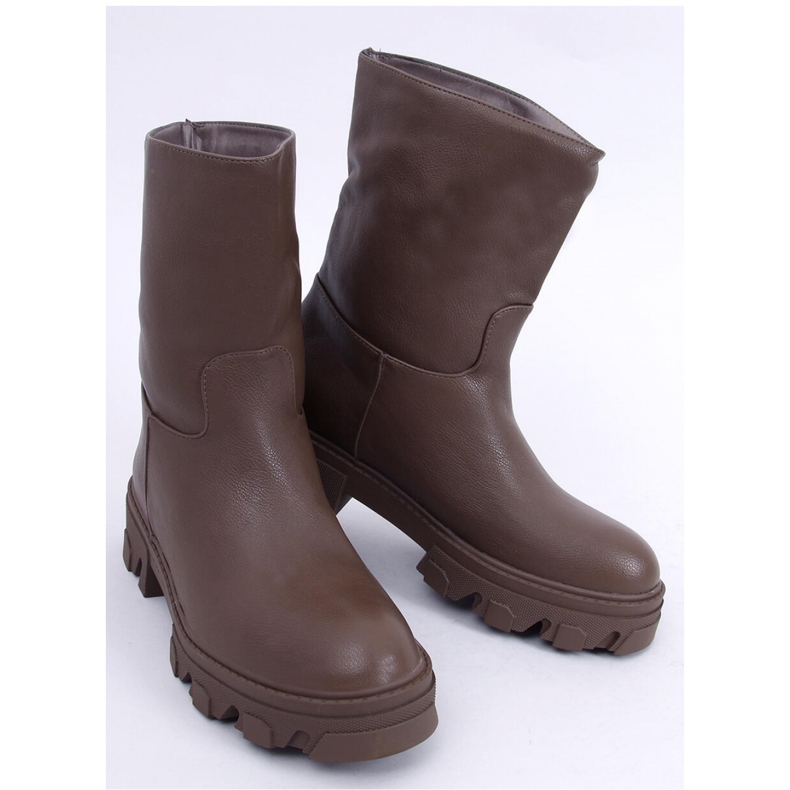 Bunton Army Green gležnjače ravnog kroja - Inello smeđa