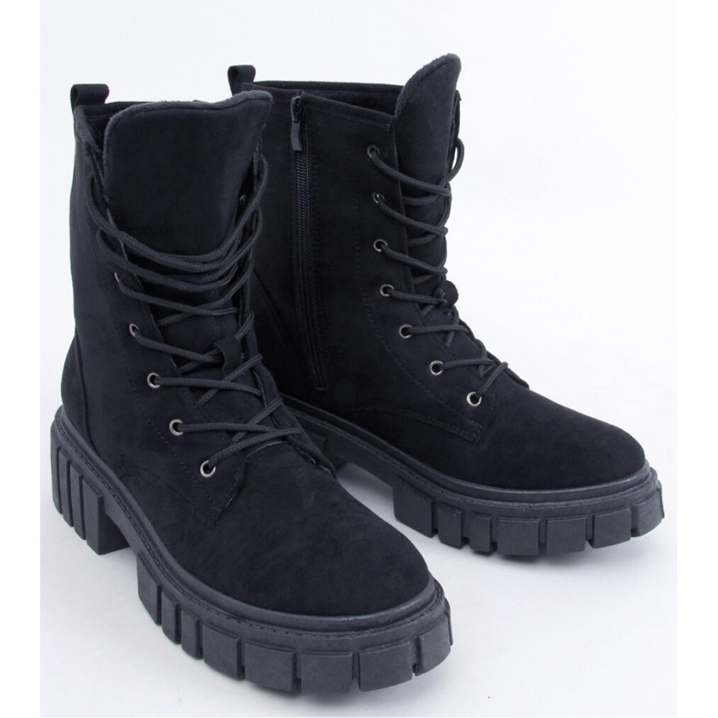 Kelis Crne gležnjače na vezanje - Inello crno